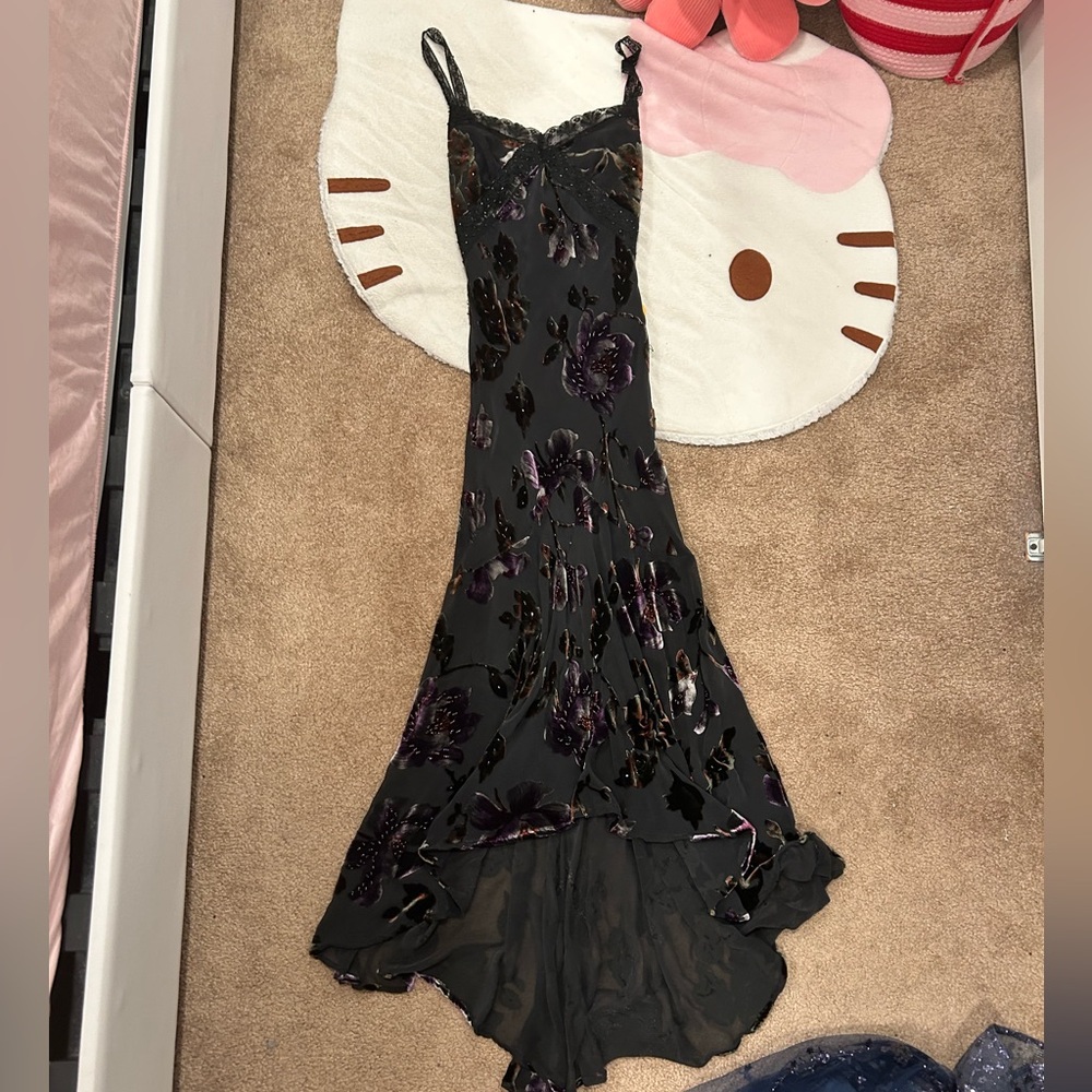 Vintage babydoll maxi dress